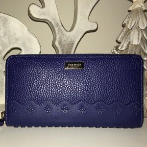 Take 40% Off Kate Spade ♠️ Blue Neda Wallet NWTs